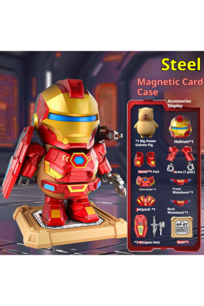 Choice Bandai No Box D Magnetic Iron Mechanical Capybara Original Cartoon Act...