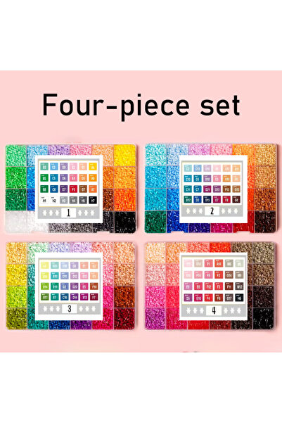 Choice3 2.6mm Four-piece set 2.6mm Mini Perler Beads DIY Fuse Beads Complete ...