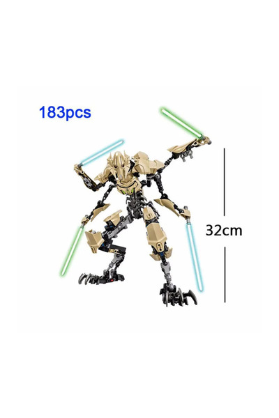 Choice Bandai OPP BAG New 32cm Ksz714 Star Toy Anime General Robot Grievous W...