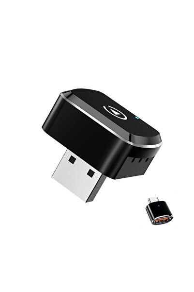 Choice M39-Black 2in1 Wireless CarPlay Android Auto Adapter Mini Wired to Wir...