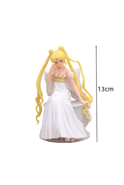 Choice1 Bandai 1pc New Cartoon 23cm Anime Sailor Moon Tsukino Action Figure W...