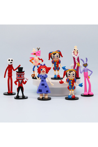 Choice Bandai 8pcs set 8pcs/set Amazing Circus Digital Anime Figure Ragatha/J...