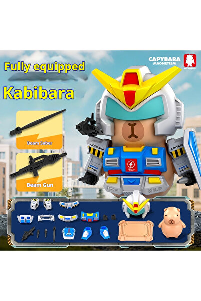 Choice3 Bandai No Box A Magnetic Iron Mechanical Capybara Original Cartoon Ac...