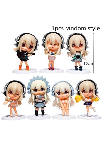 Choice Bandai 1pc random style 1/3/7pcs Japan Anime SUPERSONICO Action Figure...