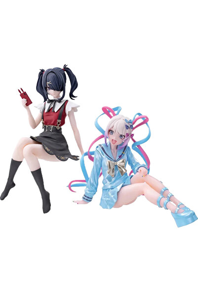 Choice1 Bandai 2Pcs - No Box Anime NEEDY GIRL OVERDOSE Figures Cute Rain Acti...