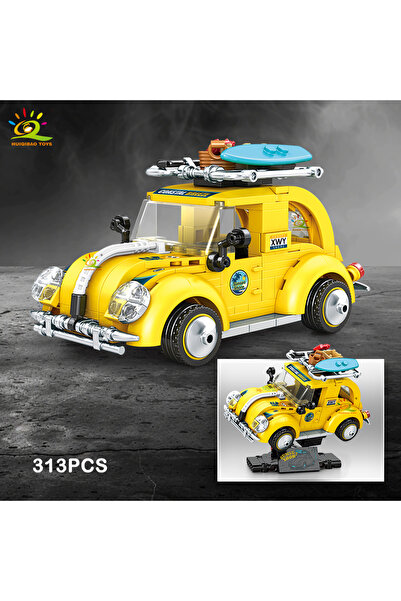 Choice1 NO.82 NO BOX HUIQIBAO MOC City Classic Car With display rack Building...