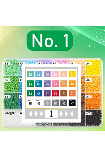 Choice4 2.6mm Only beans set 1 2.6mm Mini Perler Beads DIY Fuse Beads Complet...