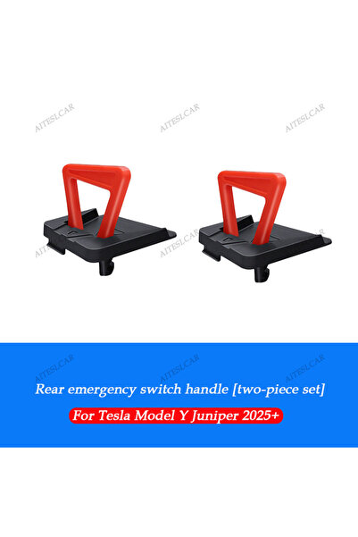 Choice 2pcs For Tesla ModelY Juniper 2025 Rear Door Emergency Handle Manual D...