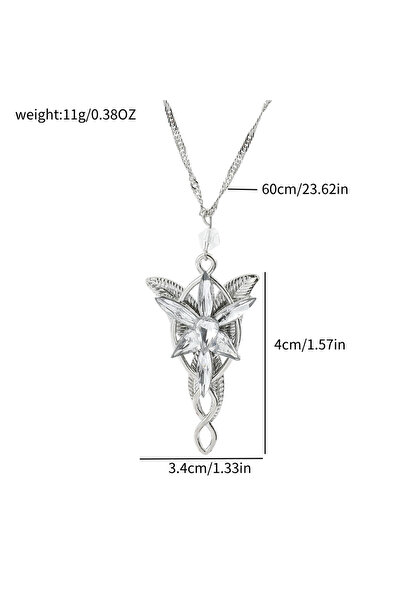 choice2 Bandai XL0022 Gold and silver pendant necklace with red and white cry...