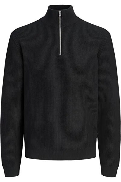 Jack & Jones Jprblaconnor Knit Half Zip Men's Sweater 12301708