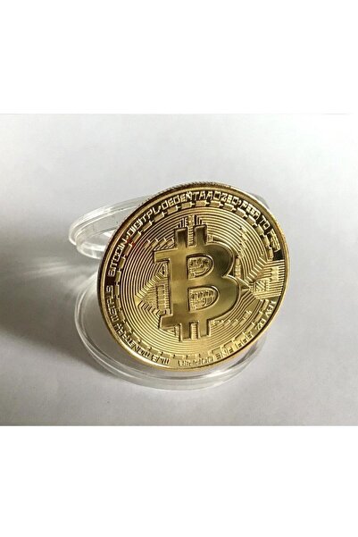 Choice Bitcoin Gold Gold Plated Bitcoin Coin Collectible Art Collection Gift ...