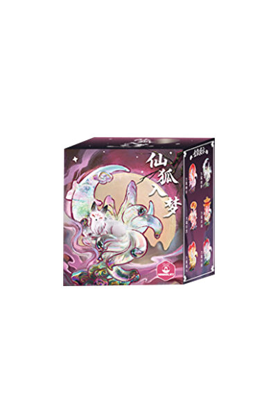 Choice1 Random 1 pcs Nine Tailed Fox Enter The Dream Blind Box Creative Resin...