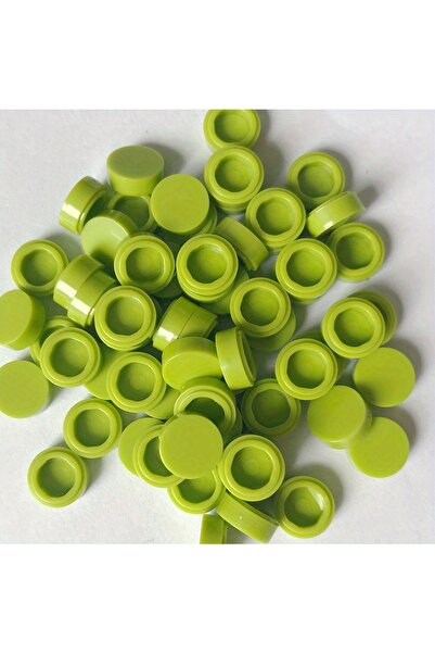 Choice13 Fruit green 200pcs/lot Tile 1x1 Round Special Brick Building Block S...