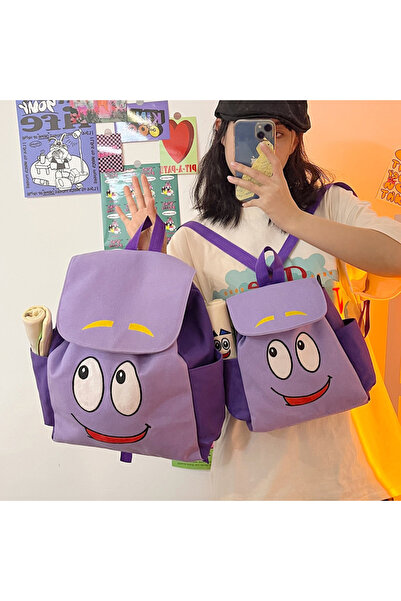 Choice1 large-33X39X15CM Kawaii Dora The Explorer Backpack Cartoon New Dora M...