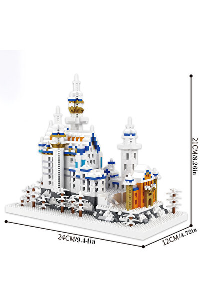 Choice1 Cp1061 3218 Pieces of World-Famous Landmarks, Swan Lake Castle, World...