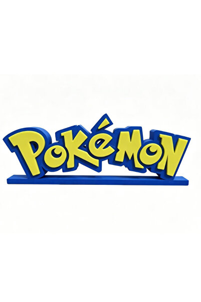 Choice Bandai Pokemon-logo-3D 3D Printing Anime Pokemon Logo 15.8*6*1.8cm Thr...