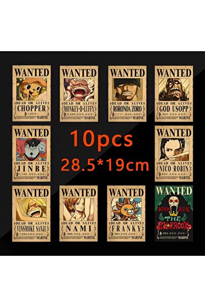 Choice13 Bandai 28.5cmx19cm 10pcs Small New set 5-13Pcs One Piece Straw Hat P...