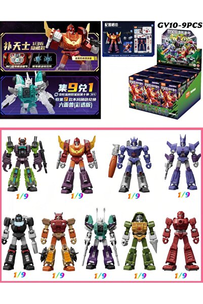 Choice GV10-9PCS Blokees Transformers Vol.11 Rodimus Ultra Magnus Prime Brawn...