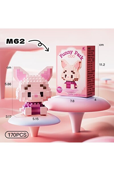 Choice7 M62 Disney Winnie the Pooh high building blocks Kawaii mini desktop o...