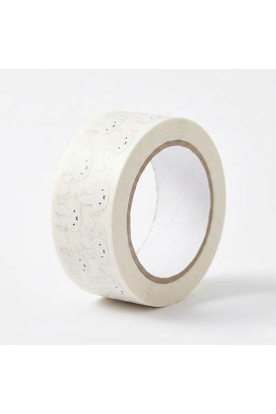 Choice1 B 1/2 roll of Miffy Rabbit large tape sealing tape transparent bottom...