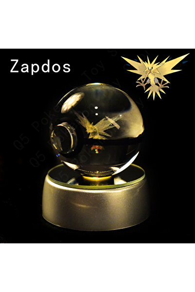 Choice11 34 Zapdos Pokemon Crystal Ball 3D Mewtwo Pikachu Gengar Pokeball 3D ...