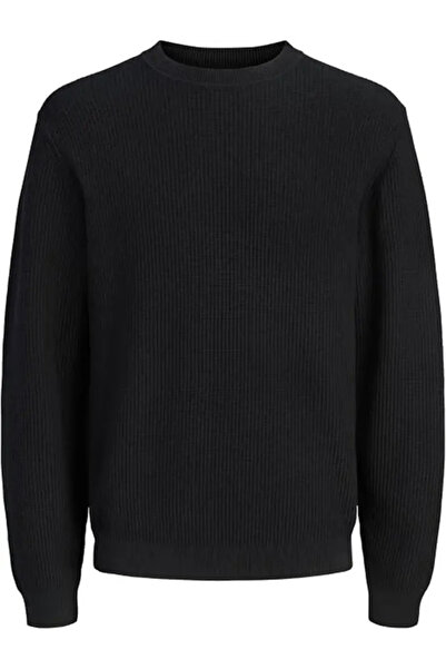 Jack & Jones Jprblaconnor Πλεκτό Ανδρικό Πουλόβερ με Στρογγυλή Λαιμόκοψη 1230...
