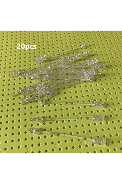 Choice 20pcs 20pcs MOC transparent building block doll bracket, ABS, support ...