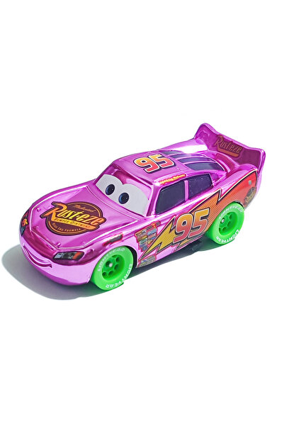Choice16 001 Pixar Cars Pink 95 Lightning McQueen Model Toys Cars 1:55 Metal ...