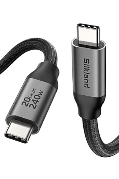 GENERAL سيلك لاند كيبل USB4، متوافق مع كيبل ثاندربولت 4، [مزامنة بيانات 40Gbp...