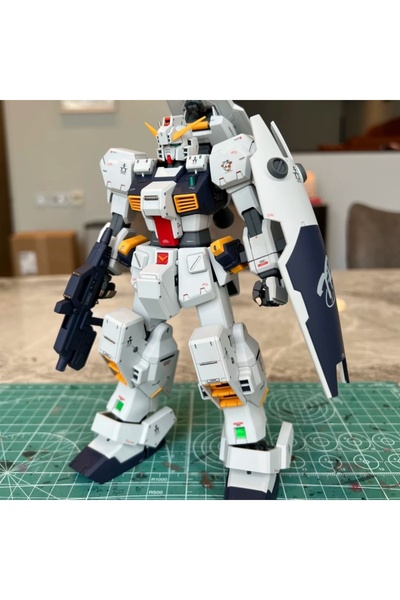 Choice Bandai white Mz Model Hg 1/144 Tr-1 Hazel Osra Mech Assembly Model Kit...