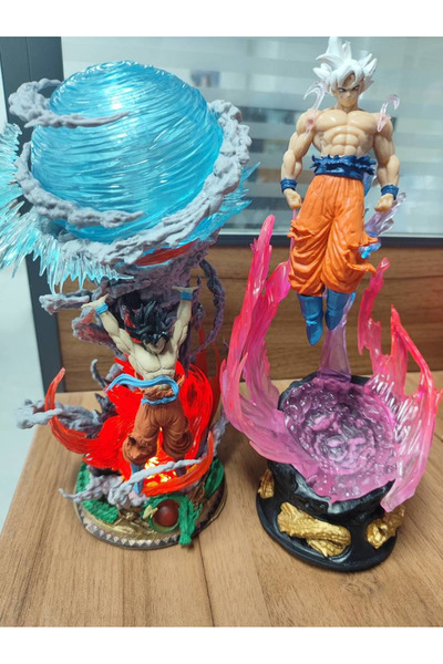 choice2 Bandai No box 2PCS 2pcs New Dragon Ball Son Goku 25cm Figure Ultra In...