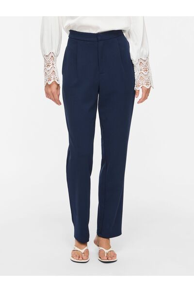 VILA Pantaloni slim-fit VICLARA cu talie înaltă