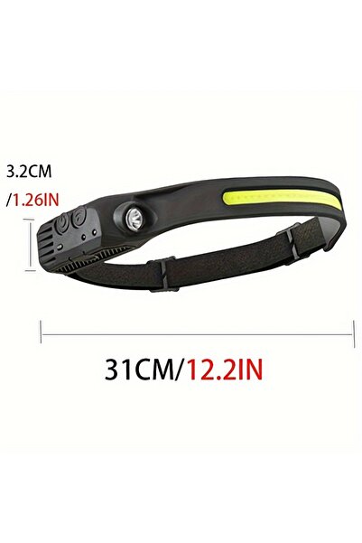 choice2 W689-1 wihite light 1pcs Rechargeable Headlamp, Portable 5LED Headlig...