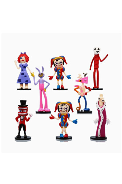 Choice Bandai 8pcs set-2 2026 8pcs/set Amazing Circus Digital Anime Action Fi...