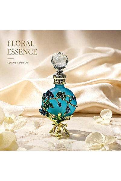 ARIANA 30ml Luxury Frosted Glass Essential Oil Container, Refillable Perfume ...