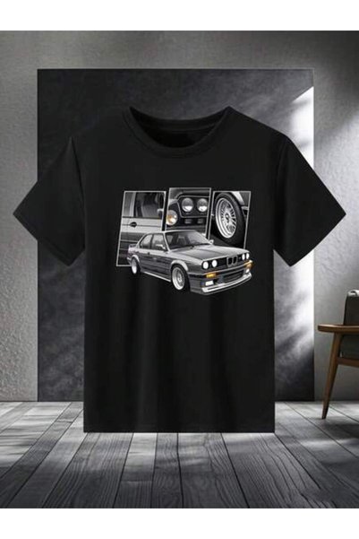 NOURAM 250g Casual Crew Neck Men's Short Sleeve T-Shirt