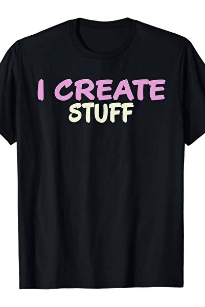 29CUN تي شيرت مضحك بطبعة "I Create Stuff Summer Vacation Beach Travel Tees Gi...
