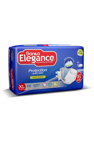 Elegance حفاضات للكبار مقاس كبير جداً - 16 حفاضة