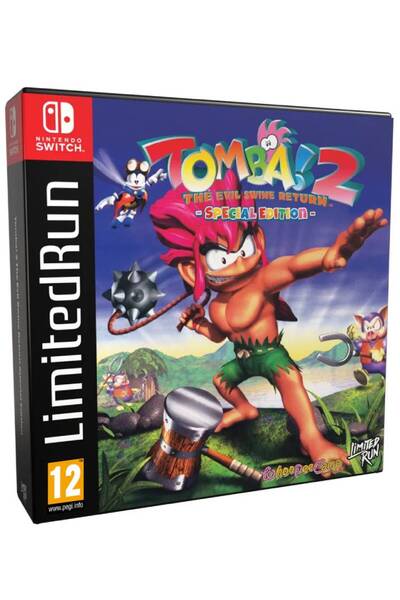 Limited Run Τόμπα! 2 Η Επιστροφή του Κακού Γουρουνιού - Αναβαθμισμένο Κλασικό...