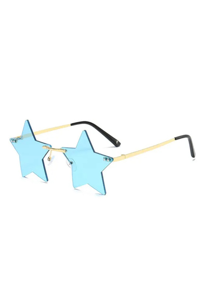EFAYN.RO Ochelari de soare pentru femei, model super cool cu stea, marime uni...