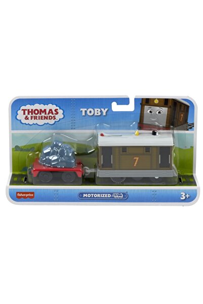 mattel THOMAS ΜΟΤΟΡΙΣΜΕΝΗ ΑΤΜΟΜΗΧΑΝΗ TOBY ΜΕ ΒΑΓΟΝΙ