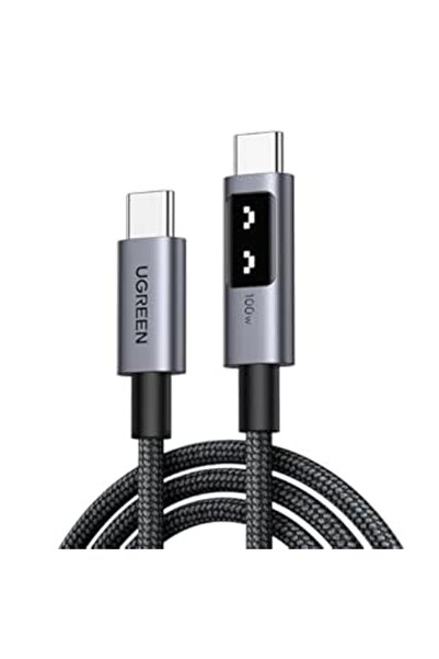 GENERAL كابل USB سي 100 واط بطول 1 متر من يوجرين اونو، كيبل شحن سريع 5 امبير،...