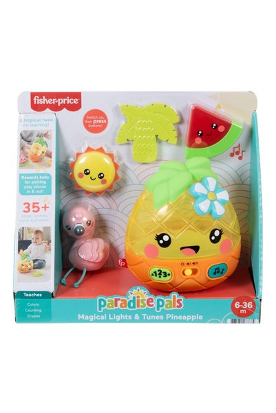 mattel FISHER PRICE ΑΝΑΝΑΣ ΜΕ ΣΟΥΝΕΤ ΚΑΙ ΦΩΤΑ