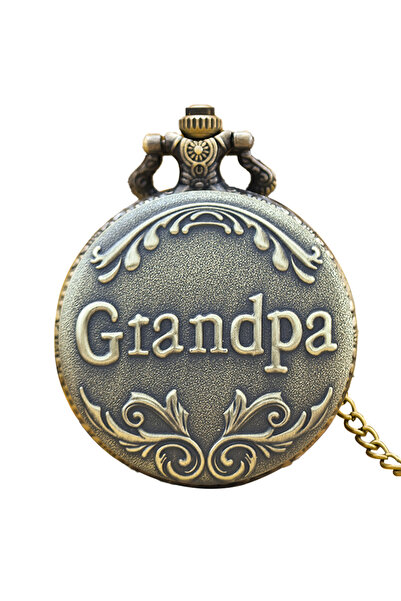 Choice bronze Vintage Quartz Pocket Watches With Chain Retro The Greatest Poc...