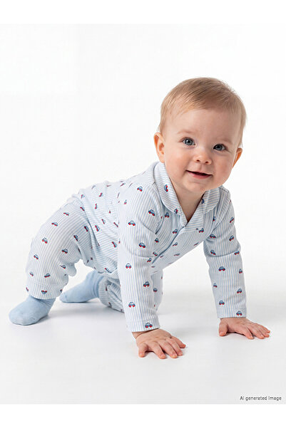 LC Waikiki LCW baby Baskılı Erkek Bebek Tulum