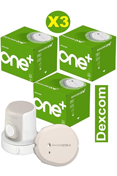 One+ Dexcom Blood Glucose Sensor (3) Sensors for Continuous Monitoring of Glu...