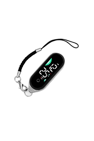 Choice4 A-Silver LED Electronic Hanging Watch Portable Waterproof Pocket Watc...