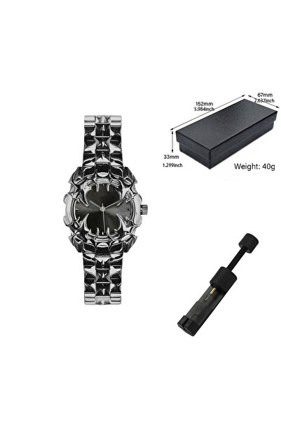 Choice5 Blackr-black dial New Fashion Claw-Shaped Men's Quartz Watch with Rem...