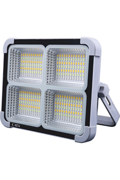 Eco Lounge 1 Adet CATA CT 4698 Solar 200W Led Projektör Taşınabilir