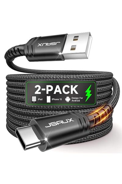 GENERAL كيبل USB نوع C، كيبل USB C إلى USB A 3.1 امبير، سلك شحن سريع متوافق م...